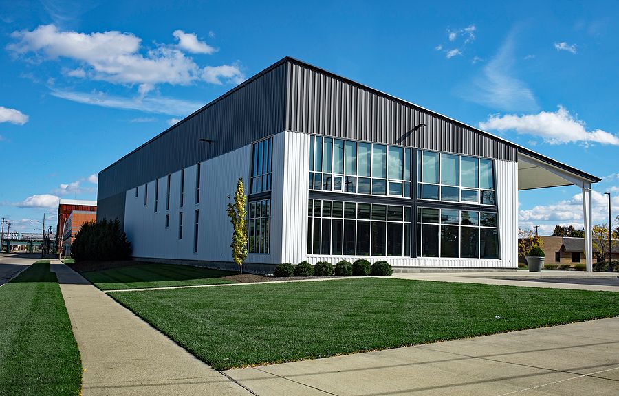 commercial lawn & landscaping in Wichita commercial property